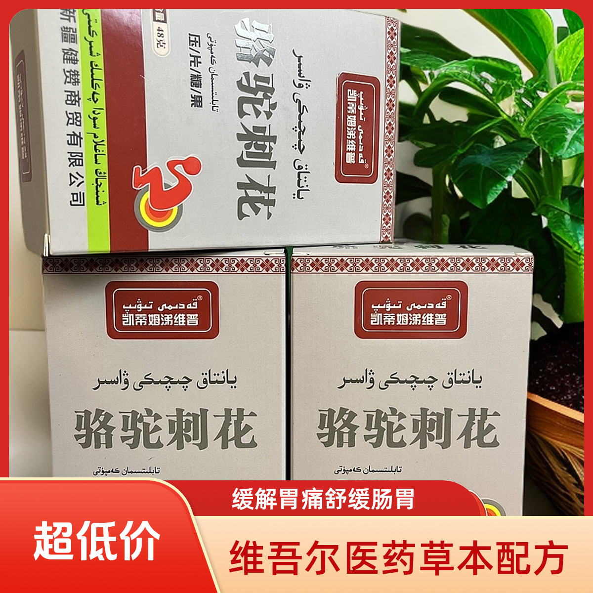 骆驼刺花压片糖果