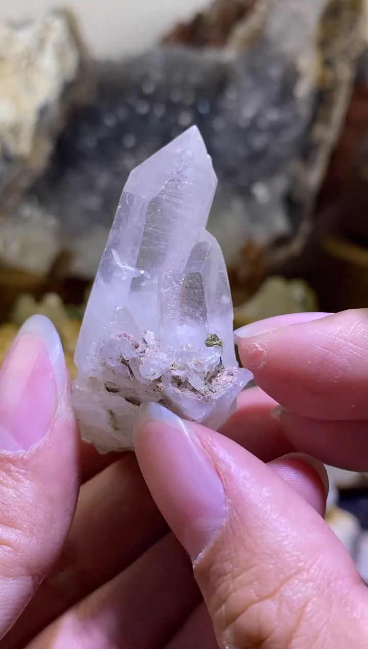 未镶嵌珠宝半成品水晶38号四川美姑超七花园水晶