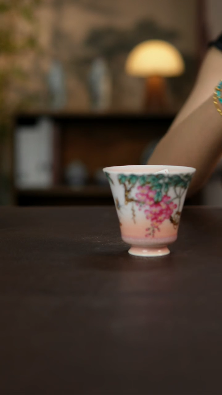 杯景德镇陶瓷杯碗柴烧多人