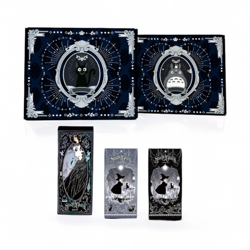 辣【盒】七号文创-宫崎骏第二弹二创 收藏卡牌盲盒 默认代