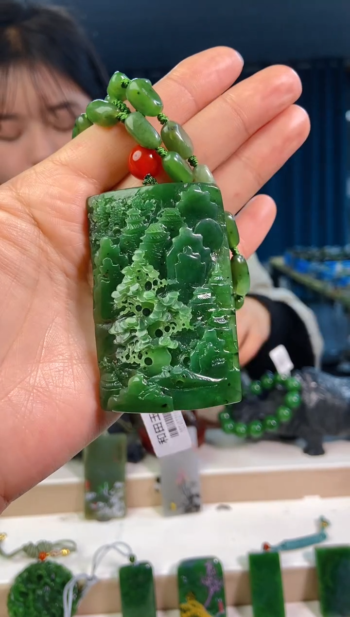 【闪购商品】和田玉挂件未镶嵌1