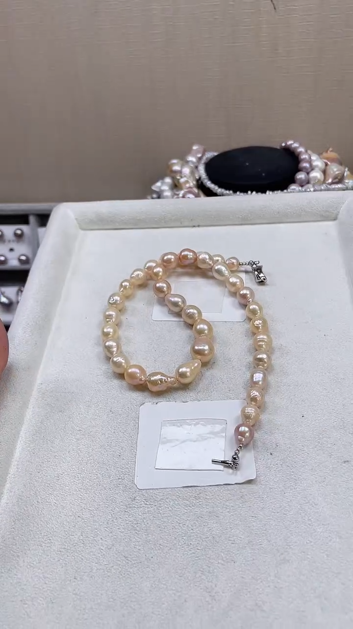 未镶嵌项链淡水珍珠【纯恬饰品】