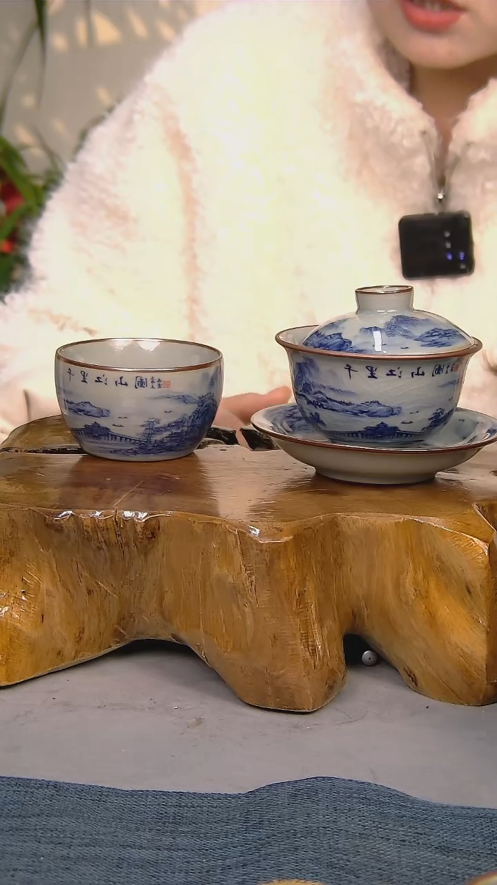 【闪购商品】简装家用款2件套 陶瓷家用茶具系列