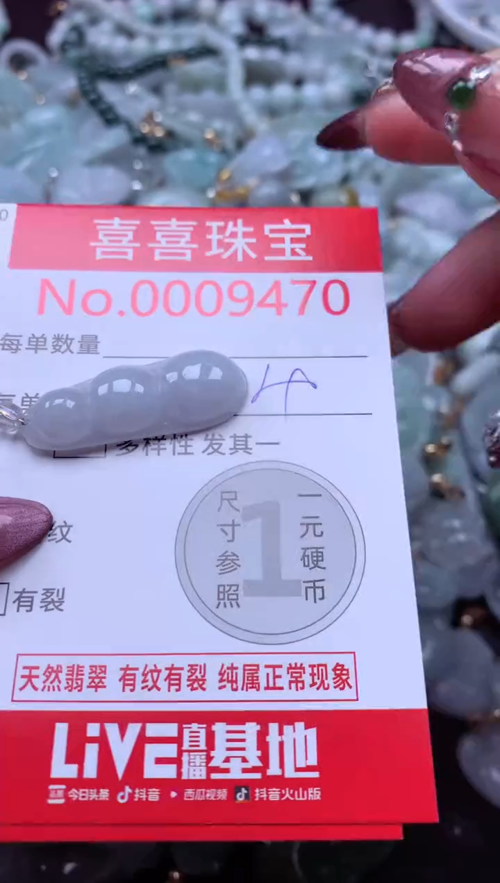 颈饰未镶嵌翡翠9470