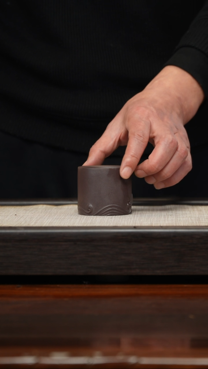 【闪购商品】紫砂茶壶四号井底槽清小惊涛杯