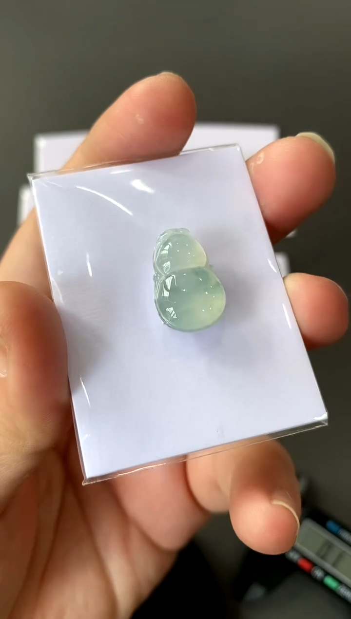 【闪购商品】定制翡翠18K金镶嵌豆子