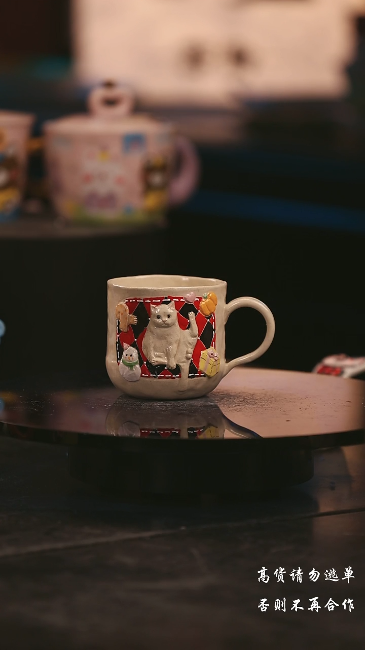 陶瓷景德镇可爱设计师款陶瓷 