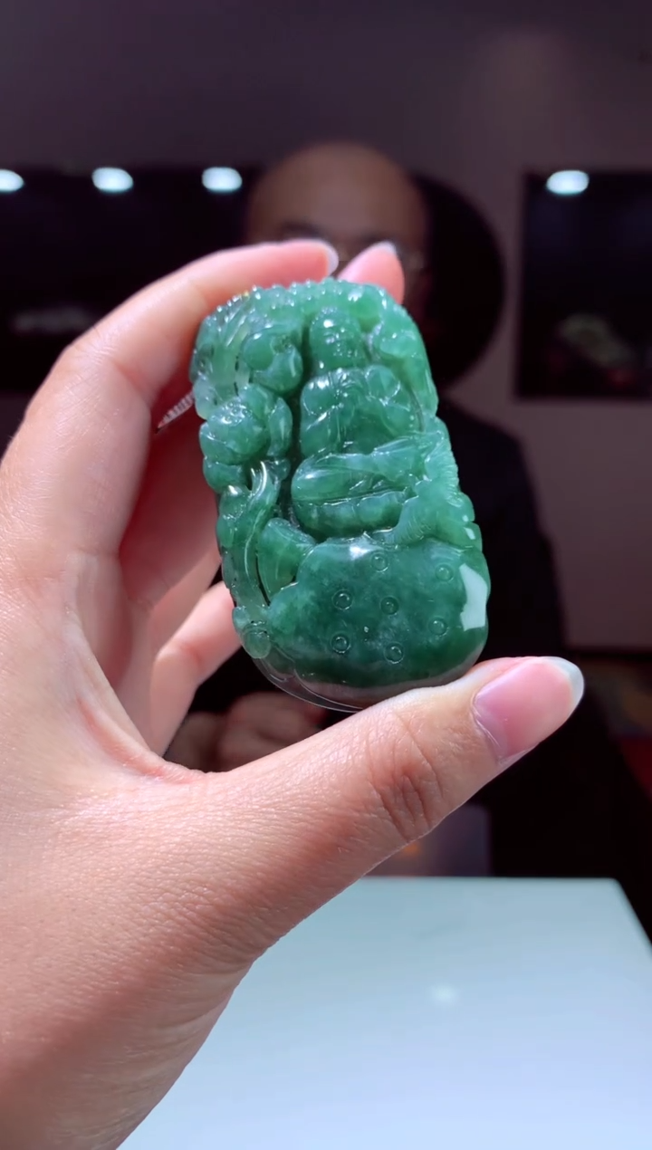 【闪购商品】定制翡翠未镶嵌天然A货翡翠（拍一发一）