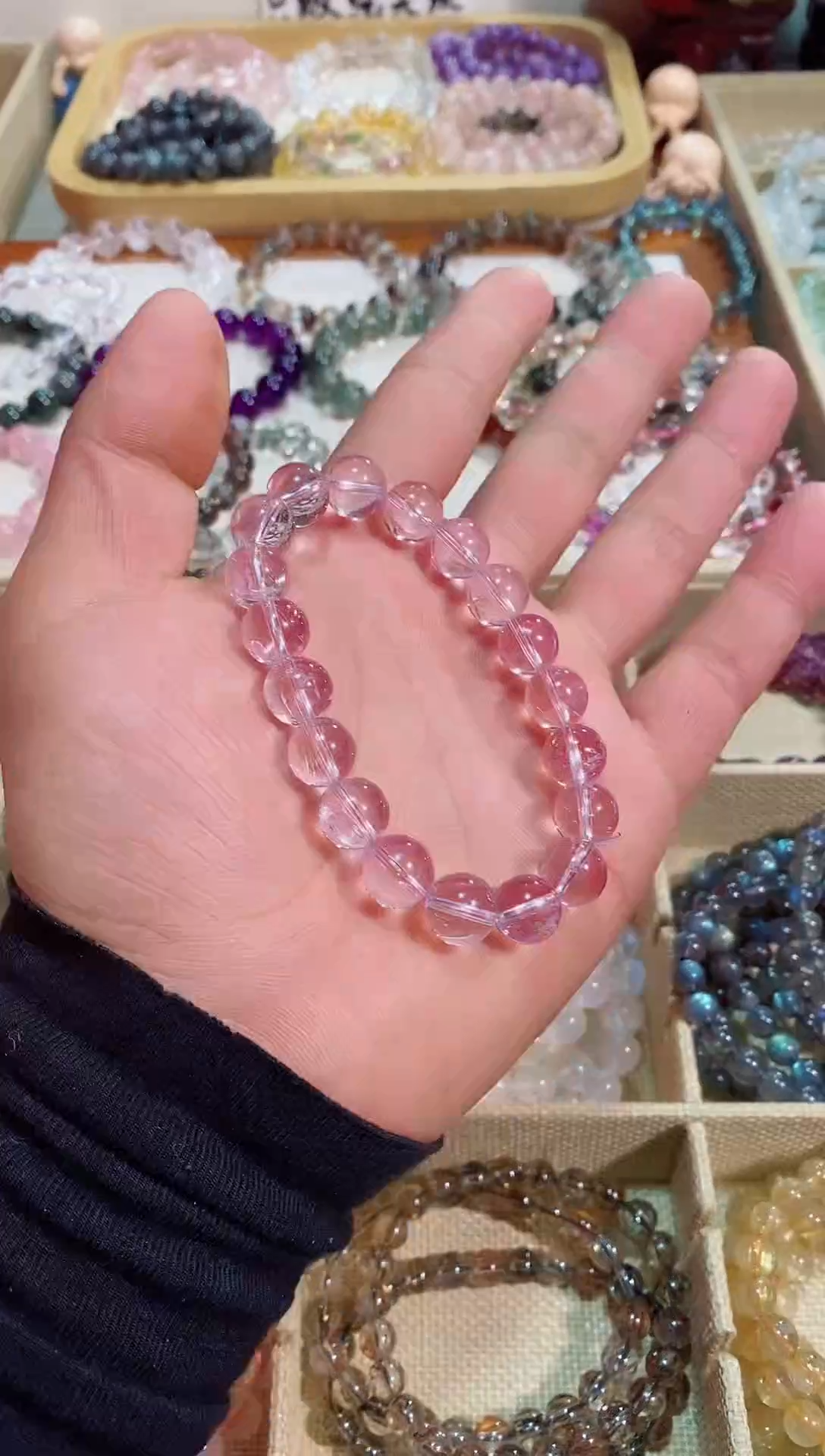 【闪购商品】紫晶手链未镶嵌玻利维亚紫水晶10m+ (多样性发其一）