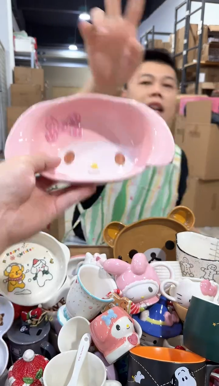 瓷片小号原盒美乐蒂深碗