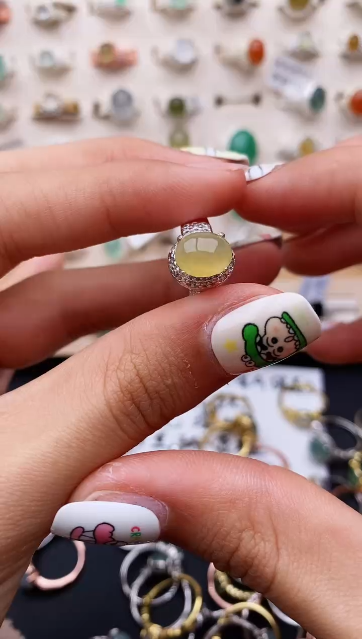 【闪购商品】翡翠戒指未镶嵌缅甸翡翠