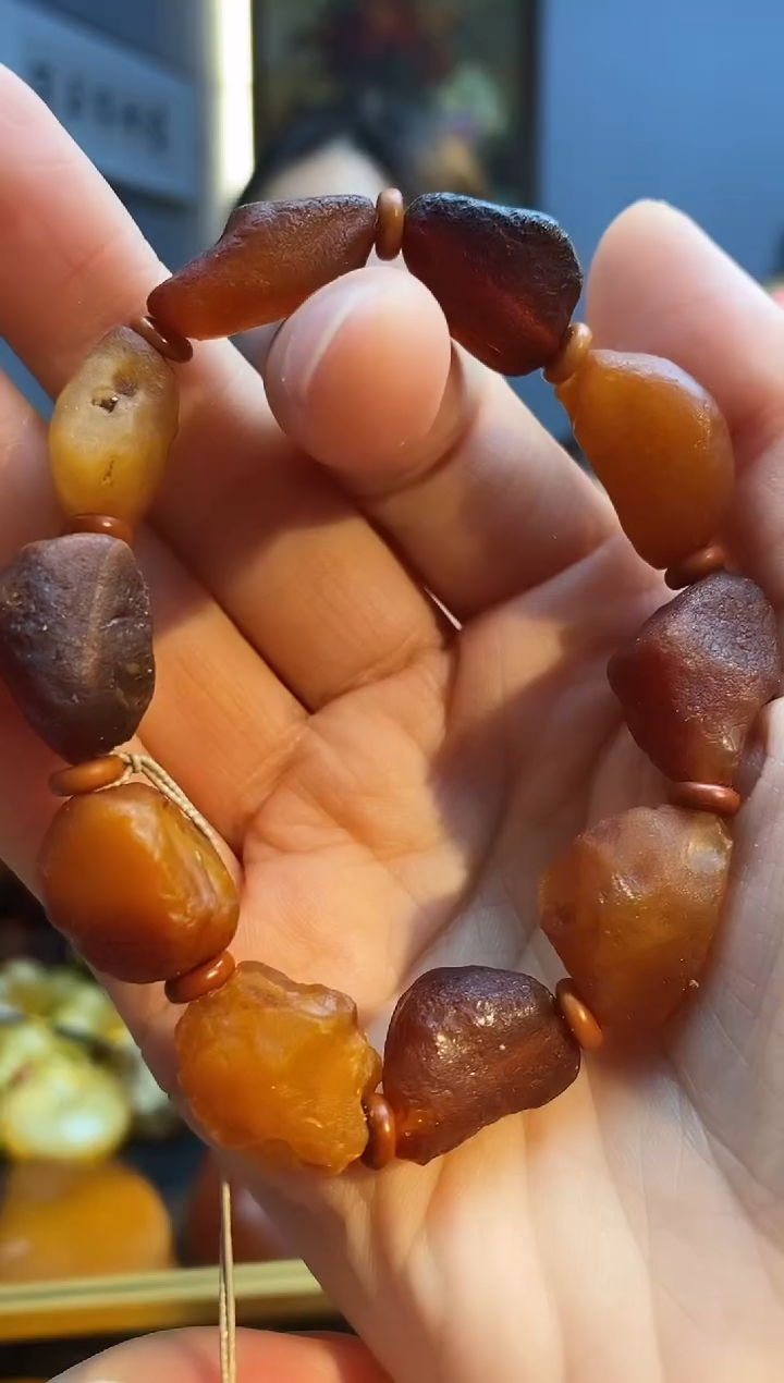 手串琥珀未镶嵌手串