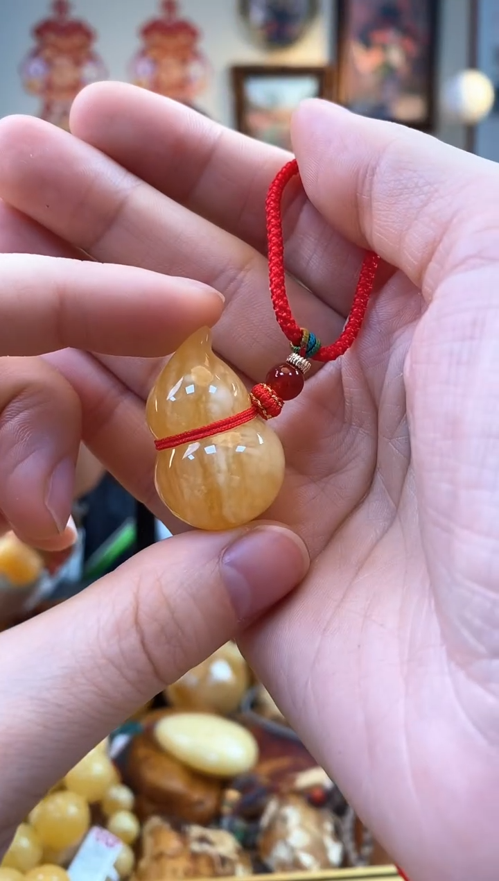 【闪购商品】琥珀颈饰未镶嵌吊坠