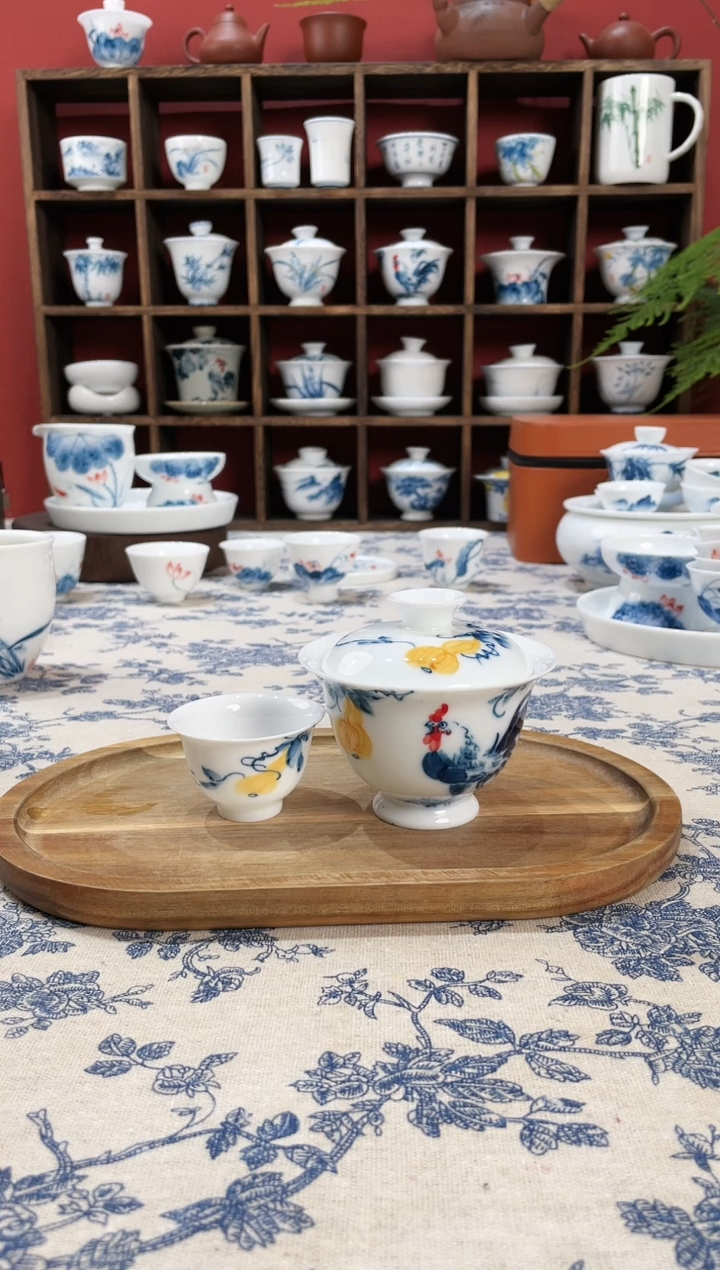 【闪购商品】盖碗/杯群芳斋闪购链接（以闪拍图片为准）