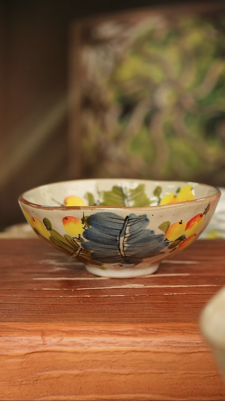 景德镇高温釉下彩20-555口径16