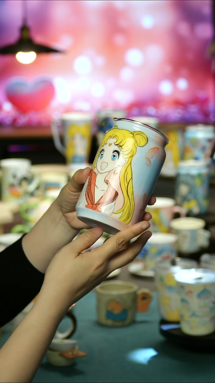 景德镇陶瓷手作杯&A691