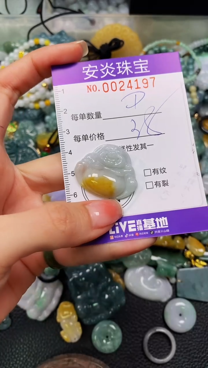 颈饰未镶嵌翡翠闪购0024197