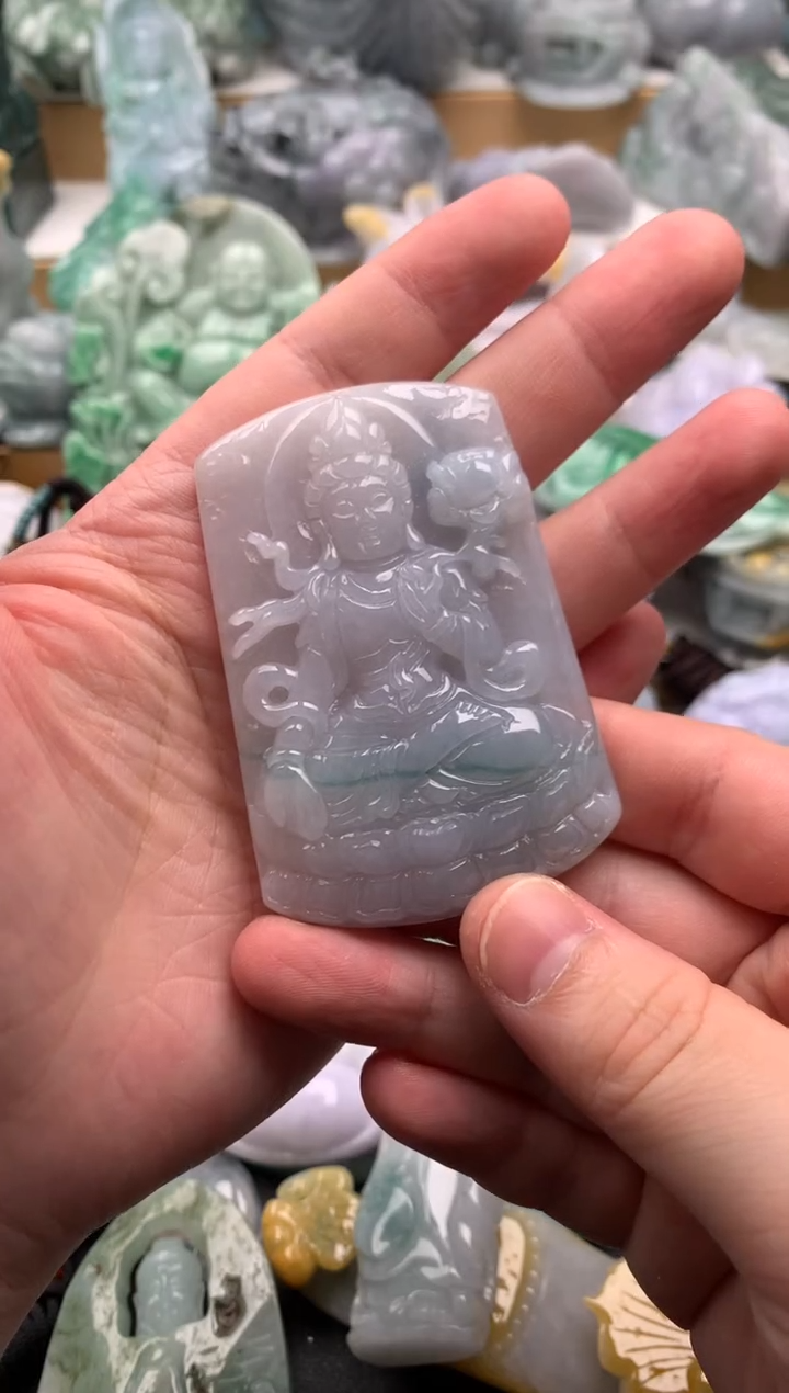 吊坠(不含链)未镶嵌翡翠1