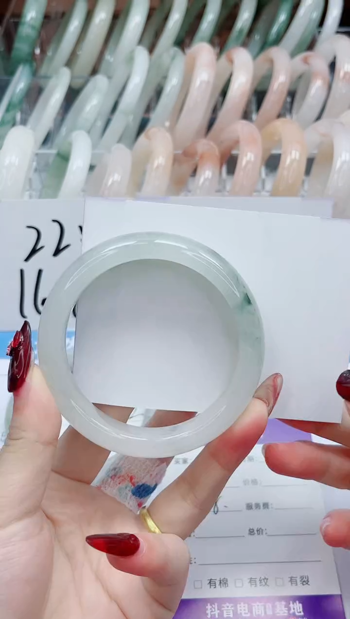 【闪购商品】石英质玉手镯未镶嵌52-58