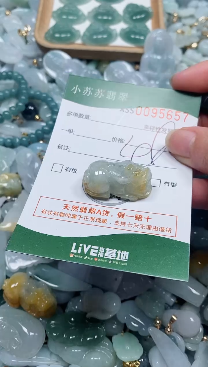 【闪购商品】翡翠颈饰未镶嵌闪购商品0095657