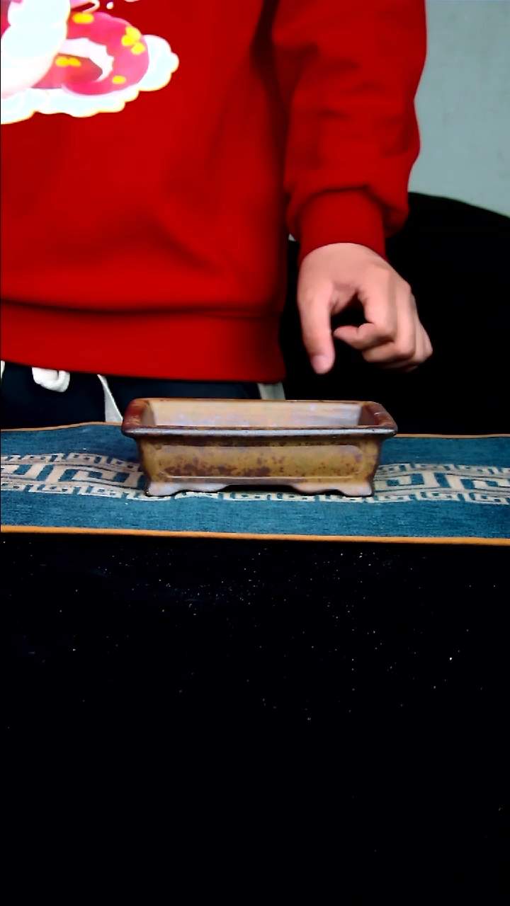 【闪购商品】紫砂花盆14.5*10.5*3.5内径尺寸