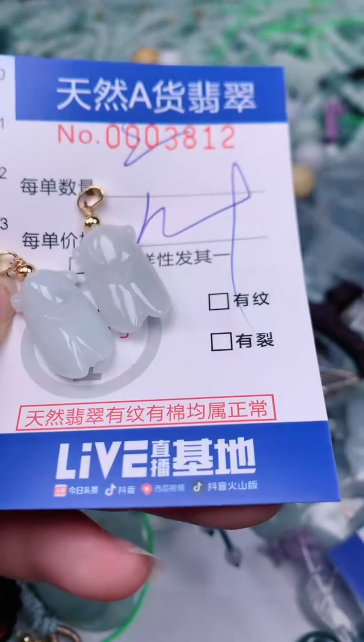 【闪购商品】翡翠颈饰未镶嵌00003812
