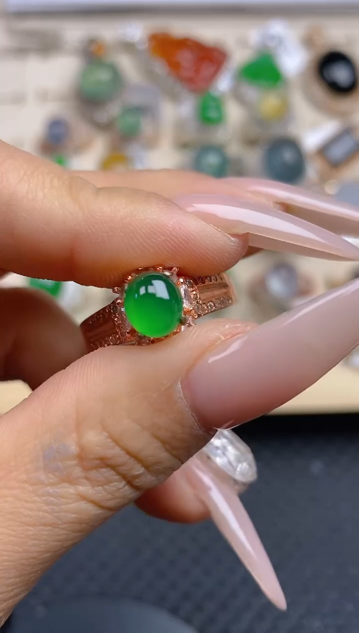 【闪购商品】定制翡翠未镶嵌天然A货翡翠140