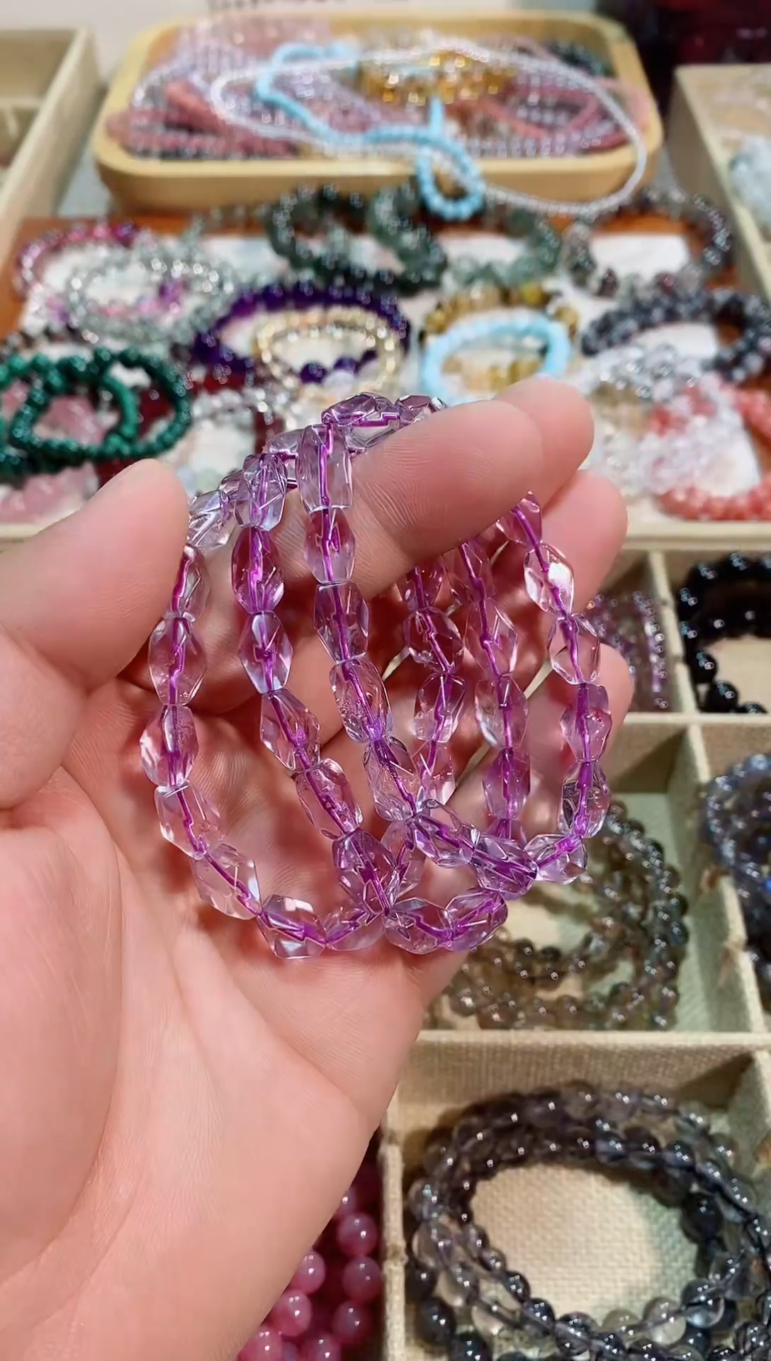 【闪购商品】紫晶手链未镶嵌巴西随行紫水晶（多样性发其一）