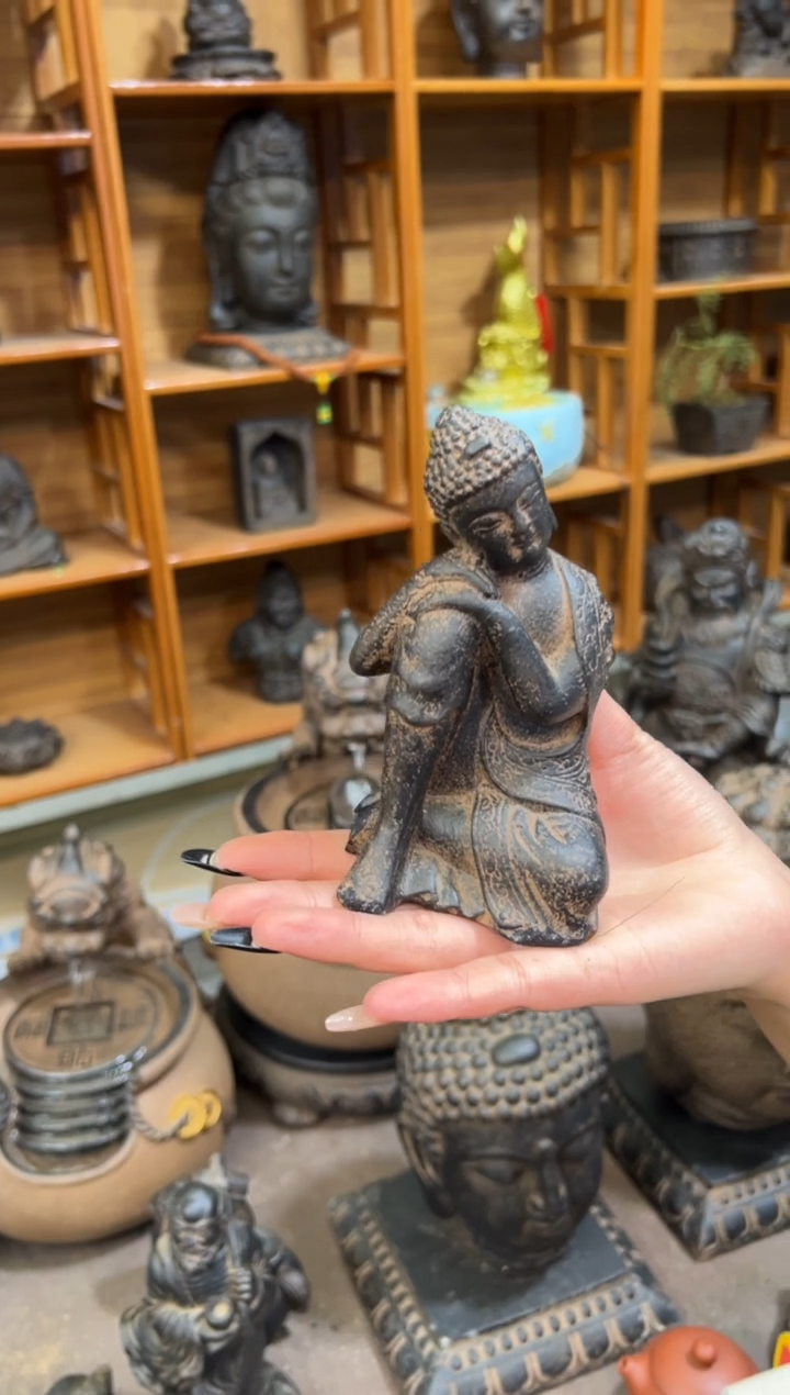 陶土【火山泥】睡佛