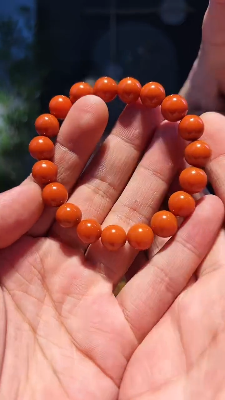 【闪购商品】南红玛瑙手串未镶嵌单圈