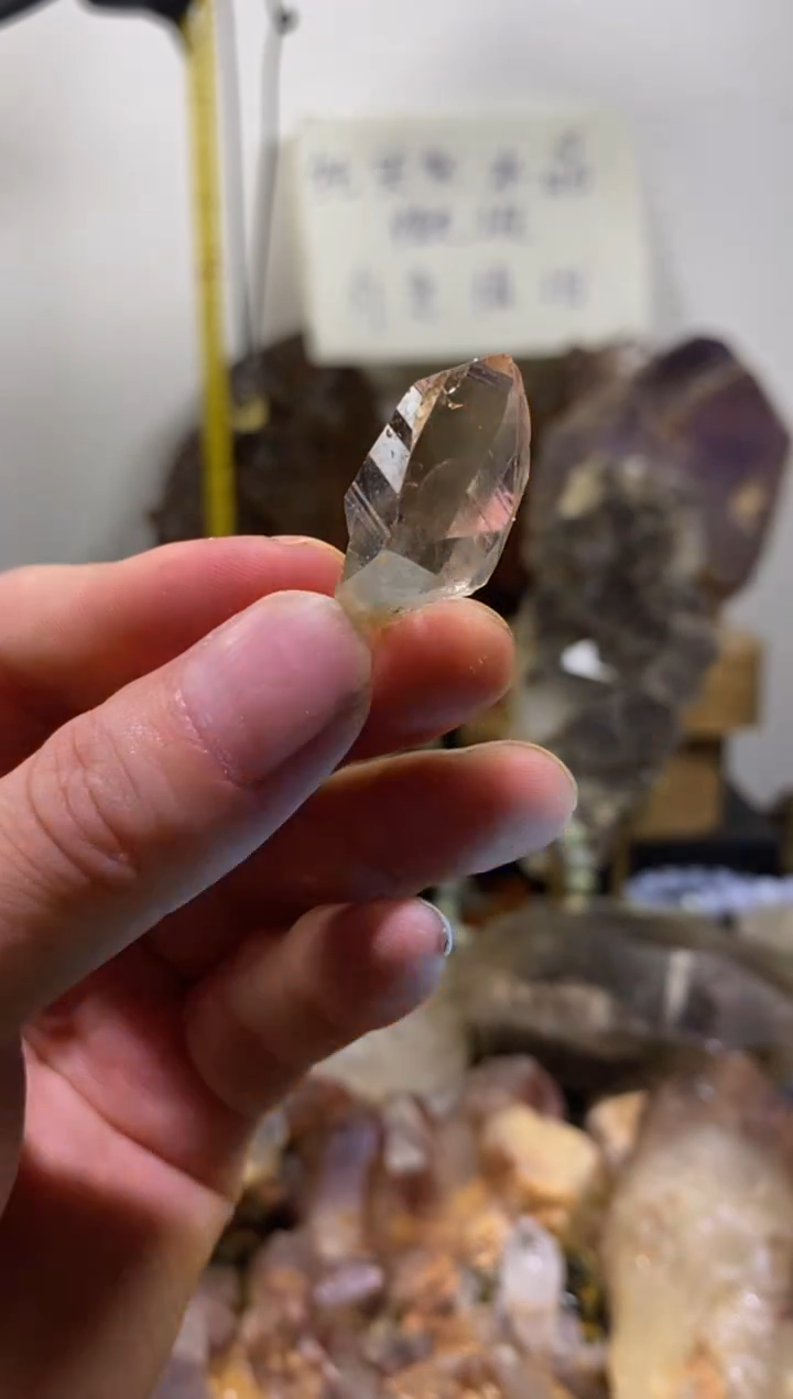 未镶嵌珠宝半成品水晶72号尼泊尔象神山喜马水晶原石