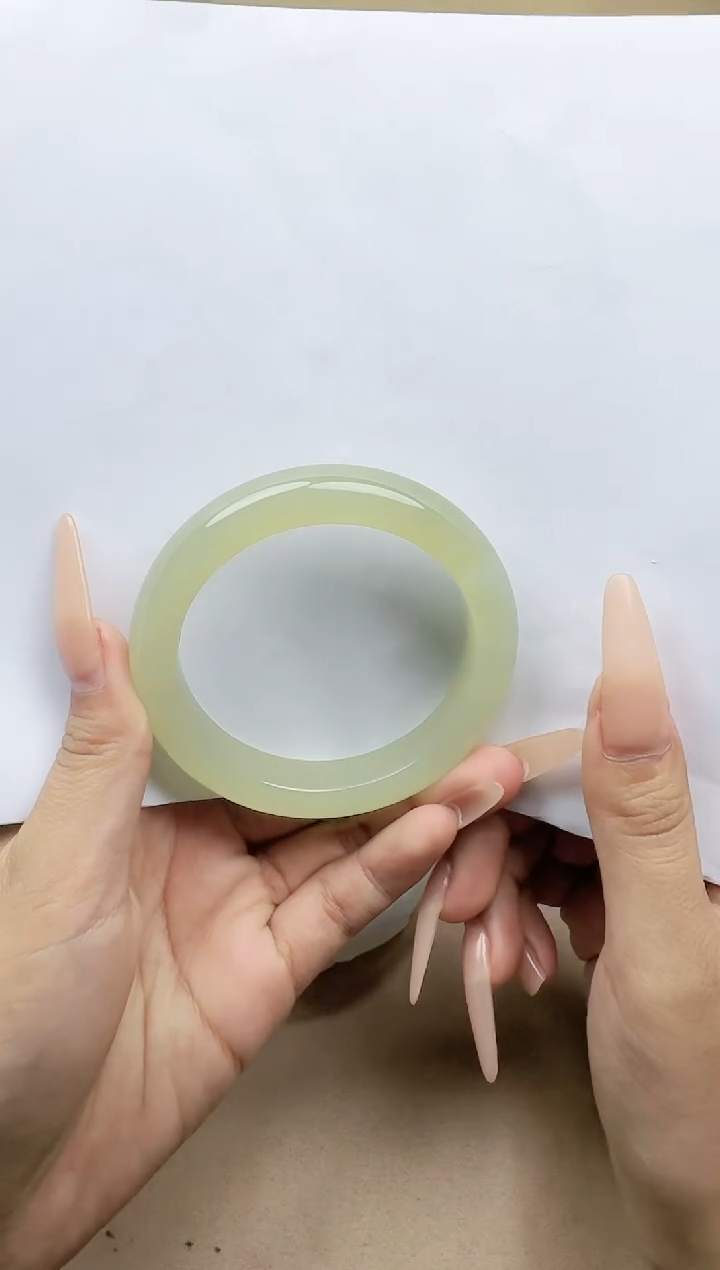 【闪购商品】和田玉手镯未镶嵌56/57圈口 YY