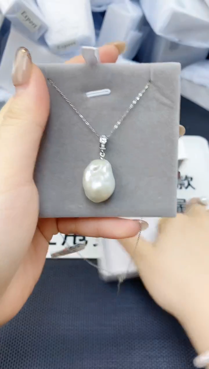 未镶嵌耳饰淡水珍珠XL1017