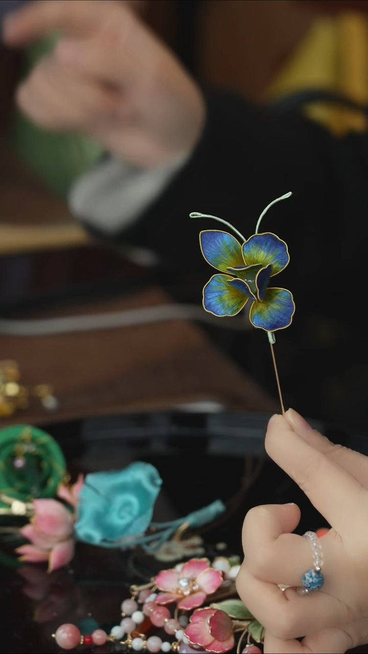 刺绣闪购纯手工非遗国风饰品