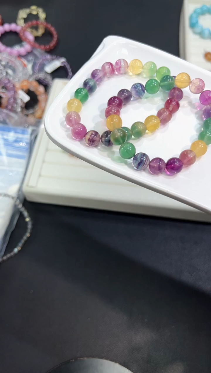 【闪购商品】水晶手串未镶嵌54j多样性发其一/1条默认微瑕