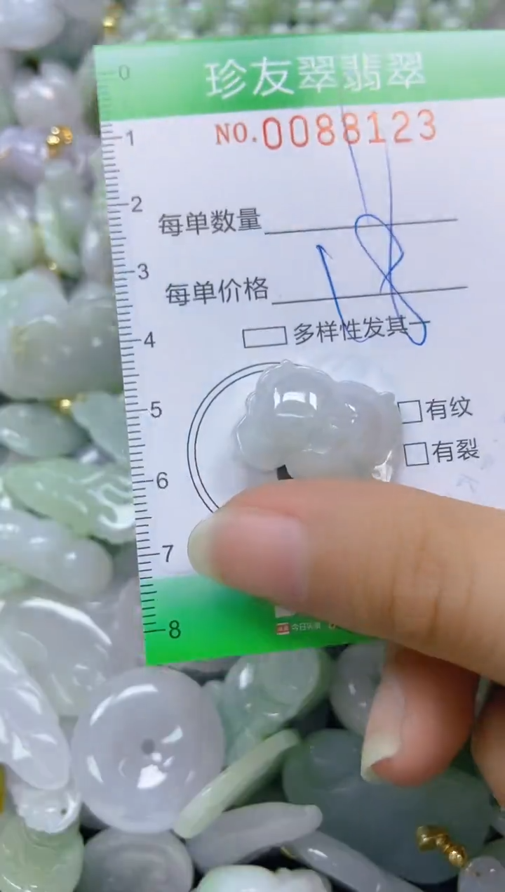 【闪购商品】翡翠颈饰未镶嵌闪购0088123