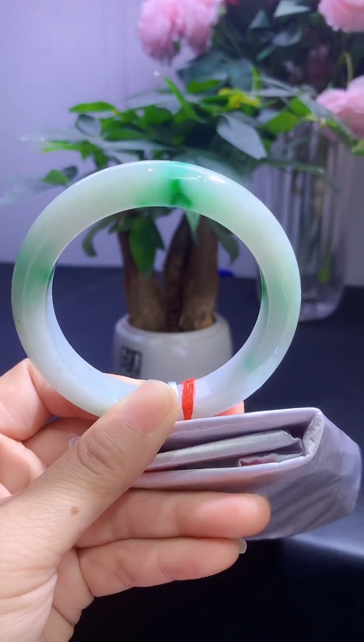 未镶嵌手镯翡翠翡翠手镯圈口57-t21