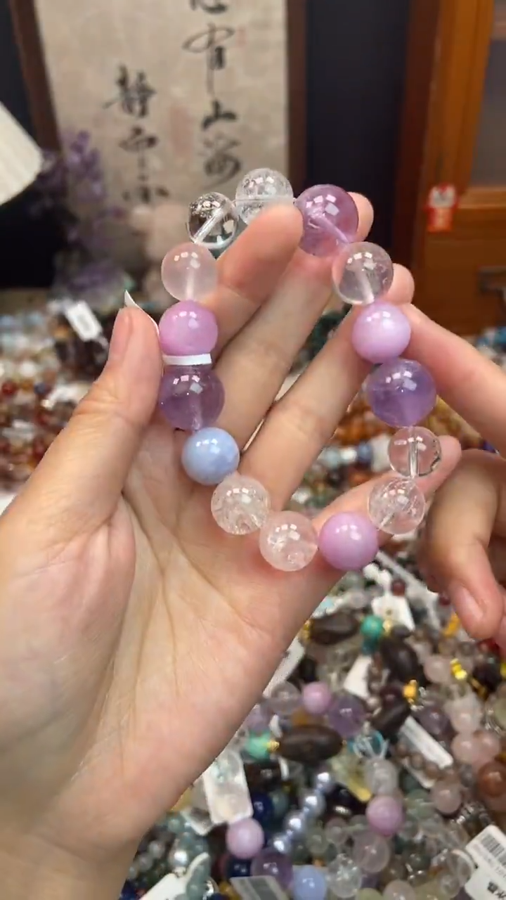 未镶嵌手链水晶455