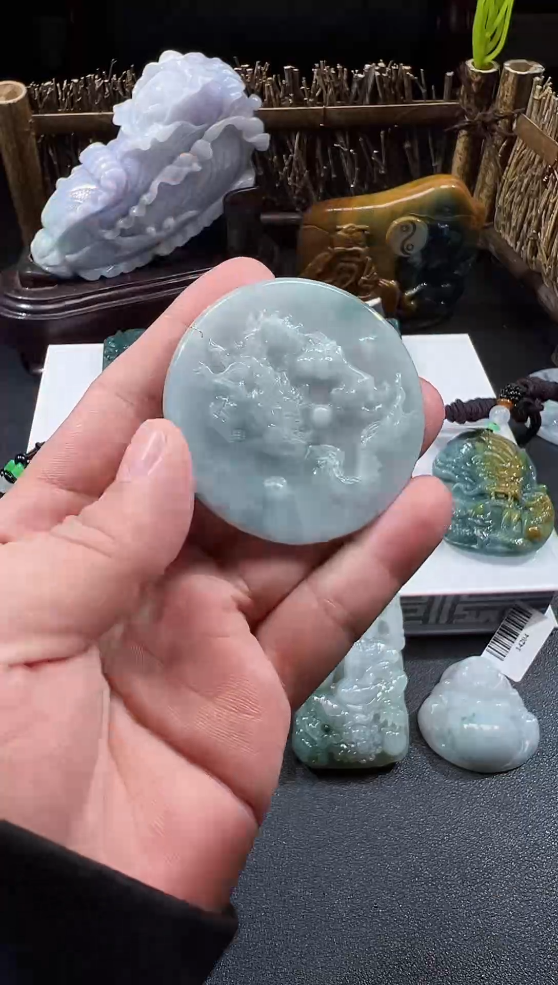 【闪购商品】翡翠颈饰未镶嵌天然A货翡翠（多样性发）