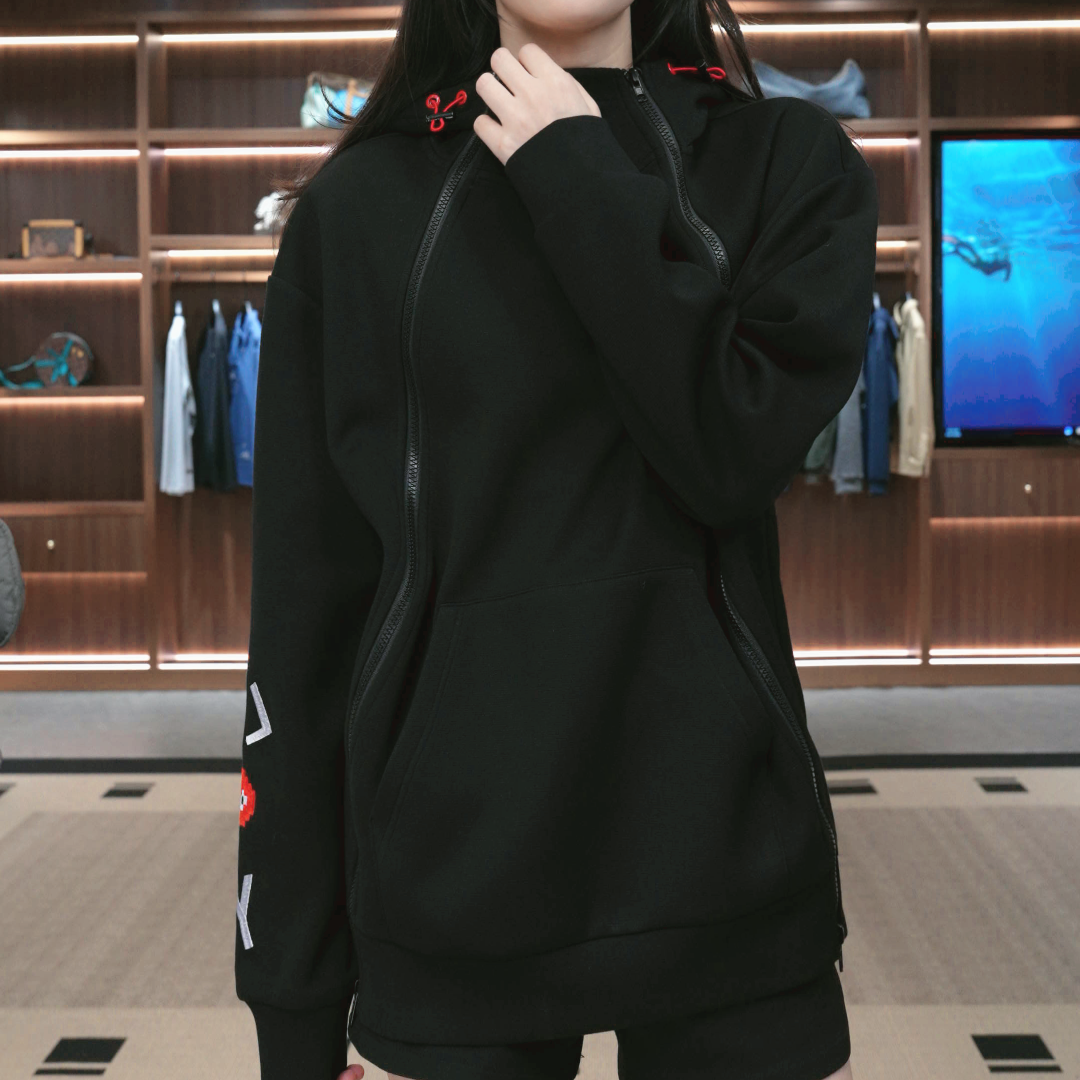 【英紫专属3143】美式秋冬休闲百搭情侣款个性外套W253143