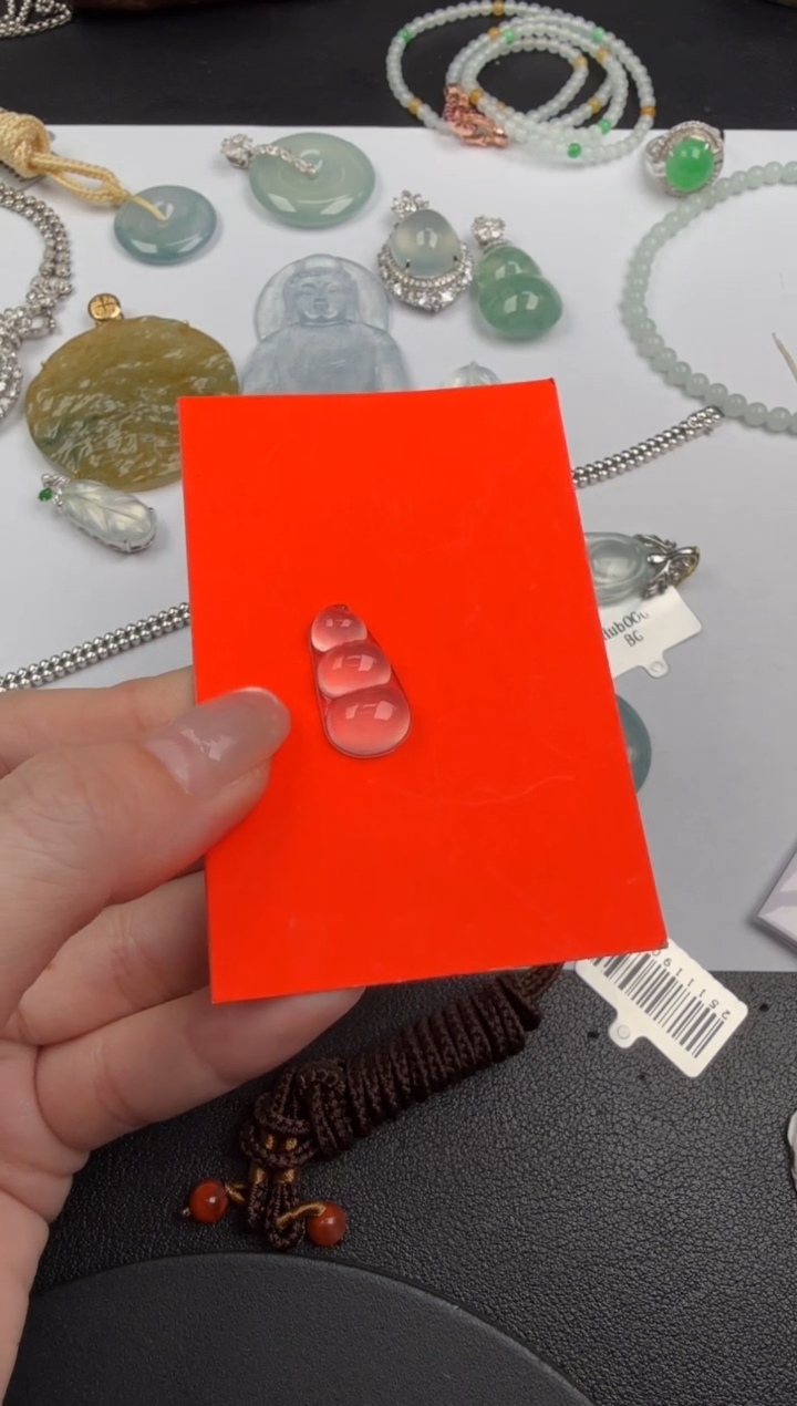 吊坠(不含链)未镶嵌翡翠9**8翡翠饰品-213