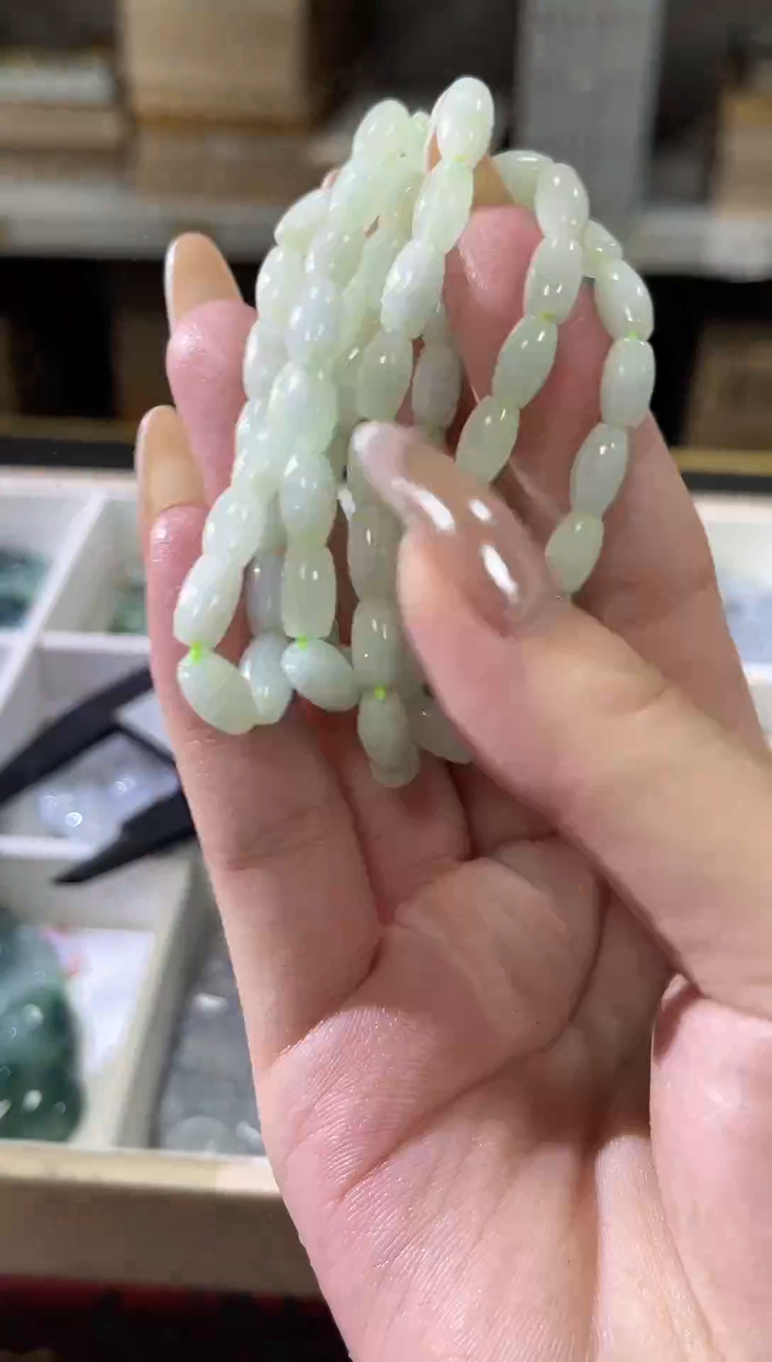 翡翠未镶嵌颈饰MFC0802102多样性发一