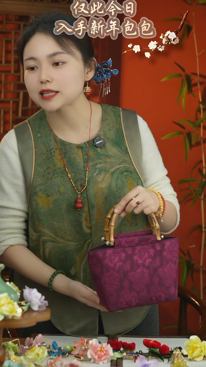 刺绣闪购纯手工非遗国风饰品