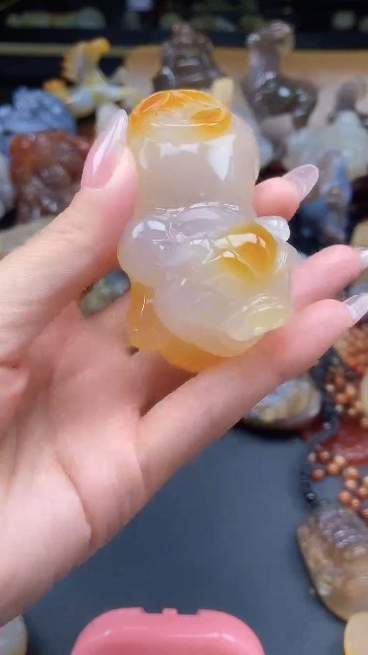 【闪购商品】玛瑙/玉髓颈饰未镶嵌dd