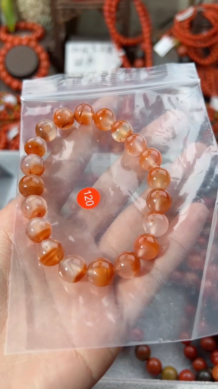 【闪购商品】南红玛瑙手串未镶嵌10