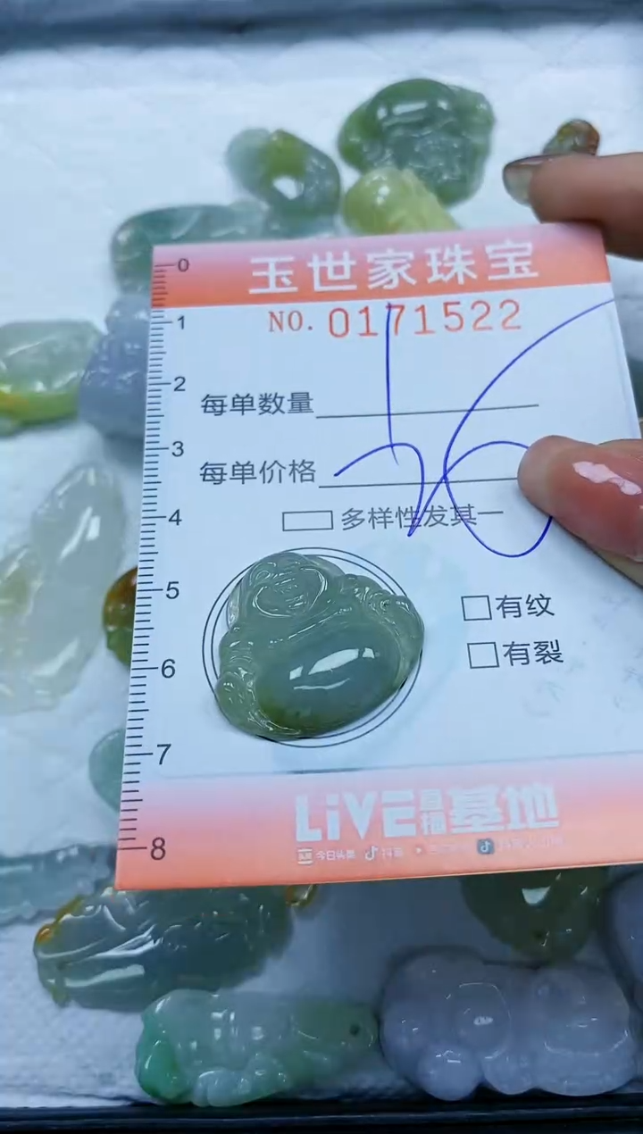 【闪购商品】翡翠颈饰未镶嵌闪购0171522