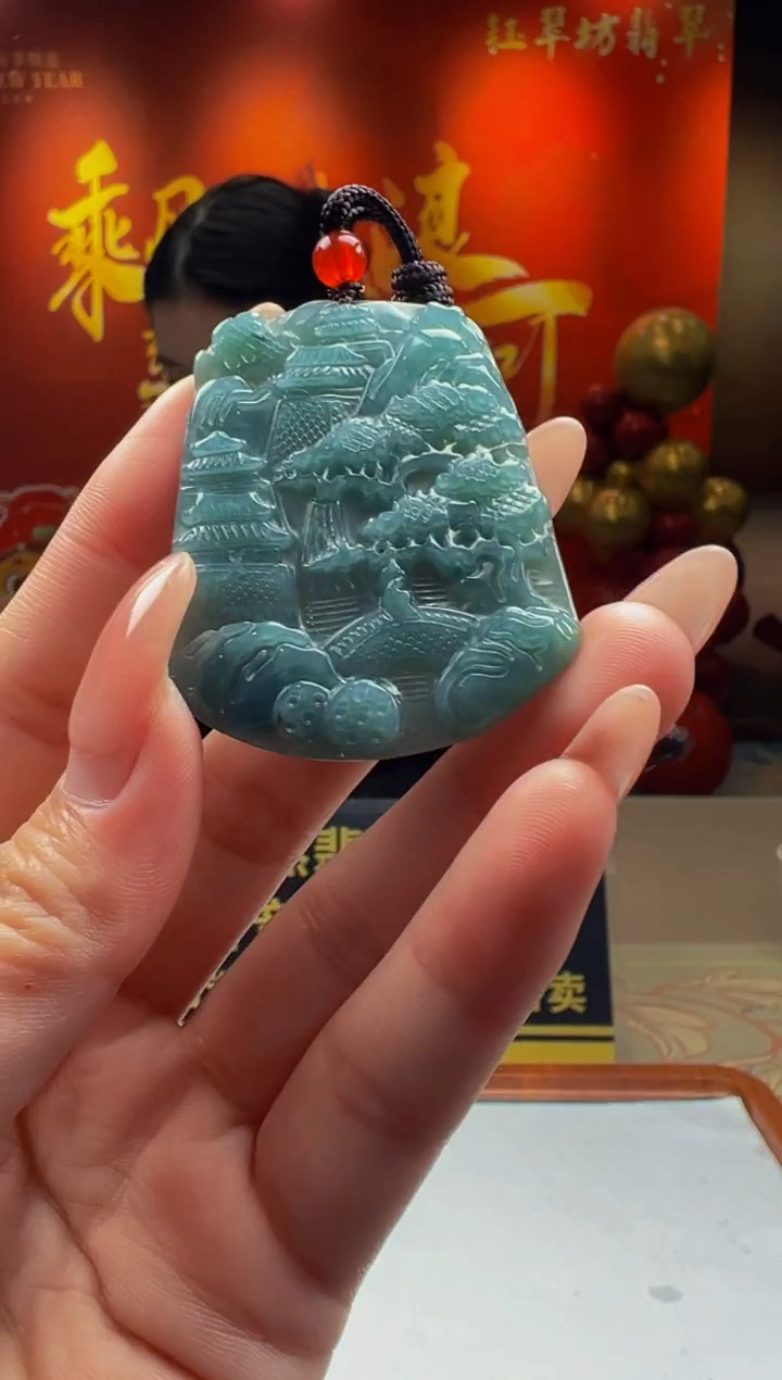 【闪购商品】翡翠颈饰未镶嵌Y2025-1-13-3