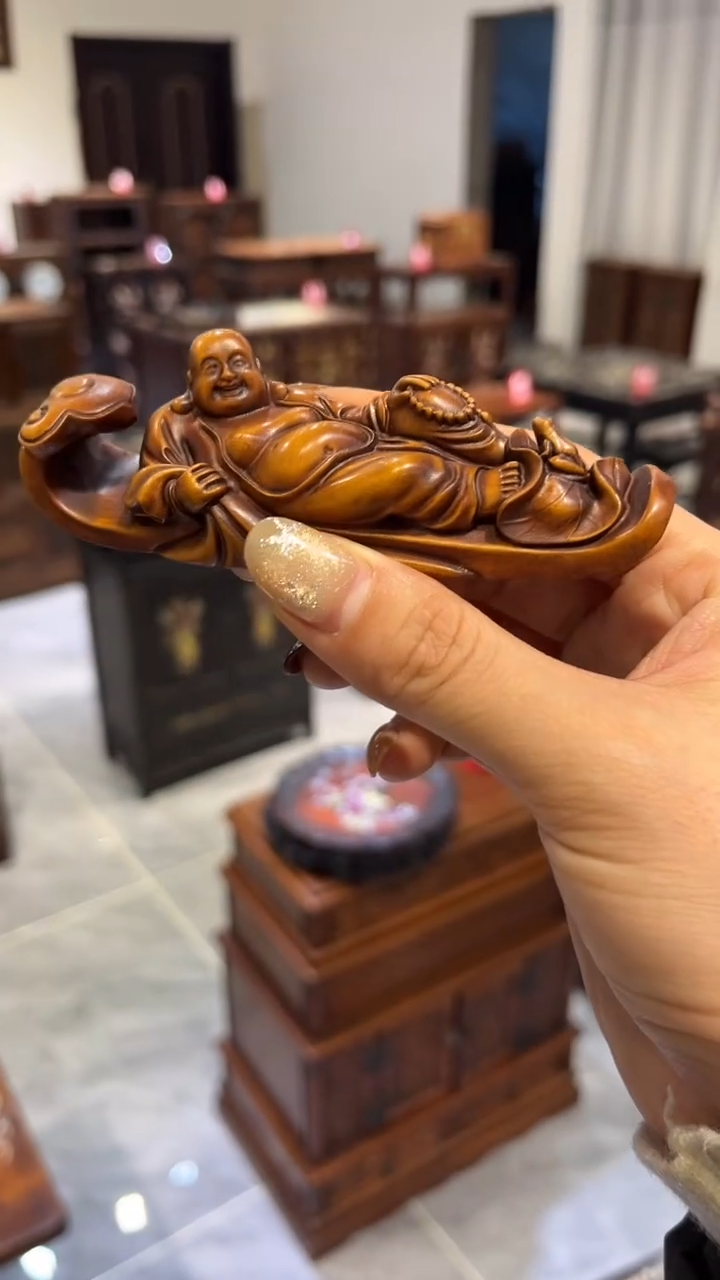 木小叶黄杨 手把件