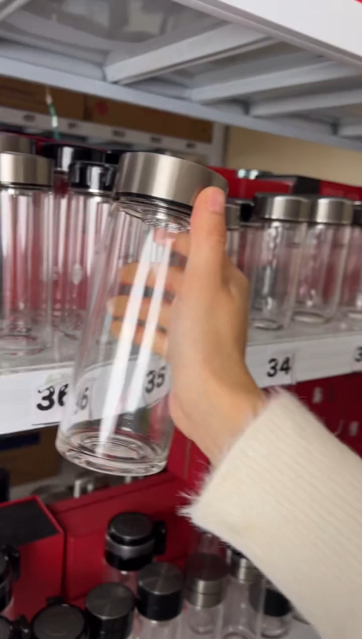 【闪购商品】茶杯经典单层400ml高硼硅