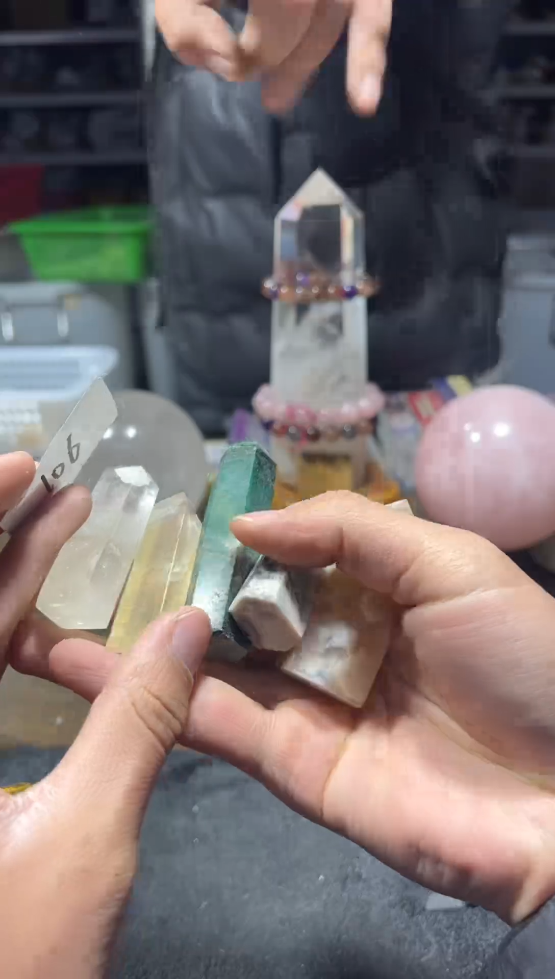 未镶嵌珠宝半成品水晶106